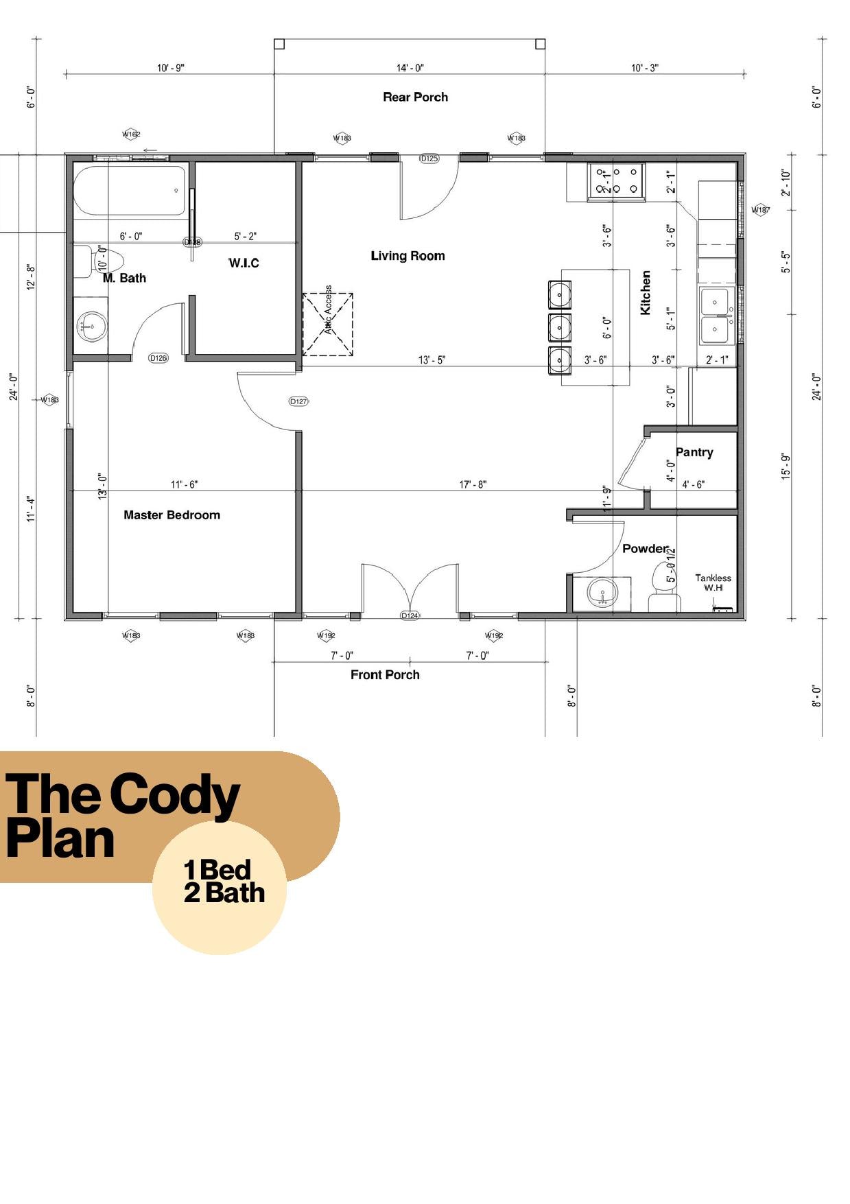 The Cody Barndominium Kit