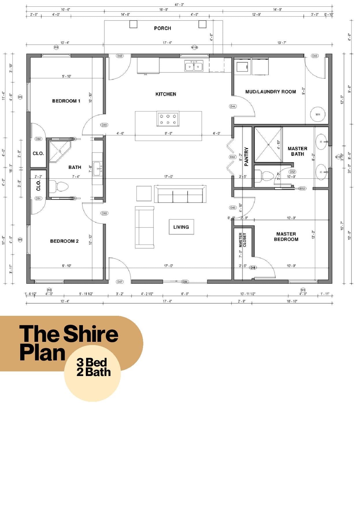 The Shire Barndominium Kit