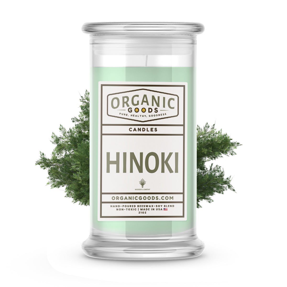 Hinoki Essential Oil Organic Candles