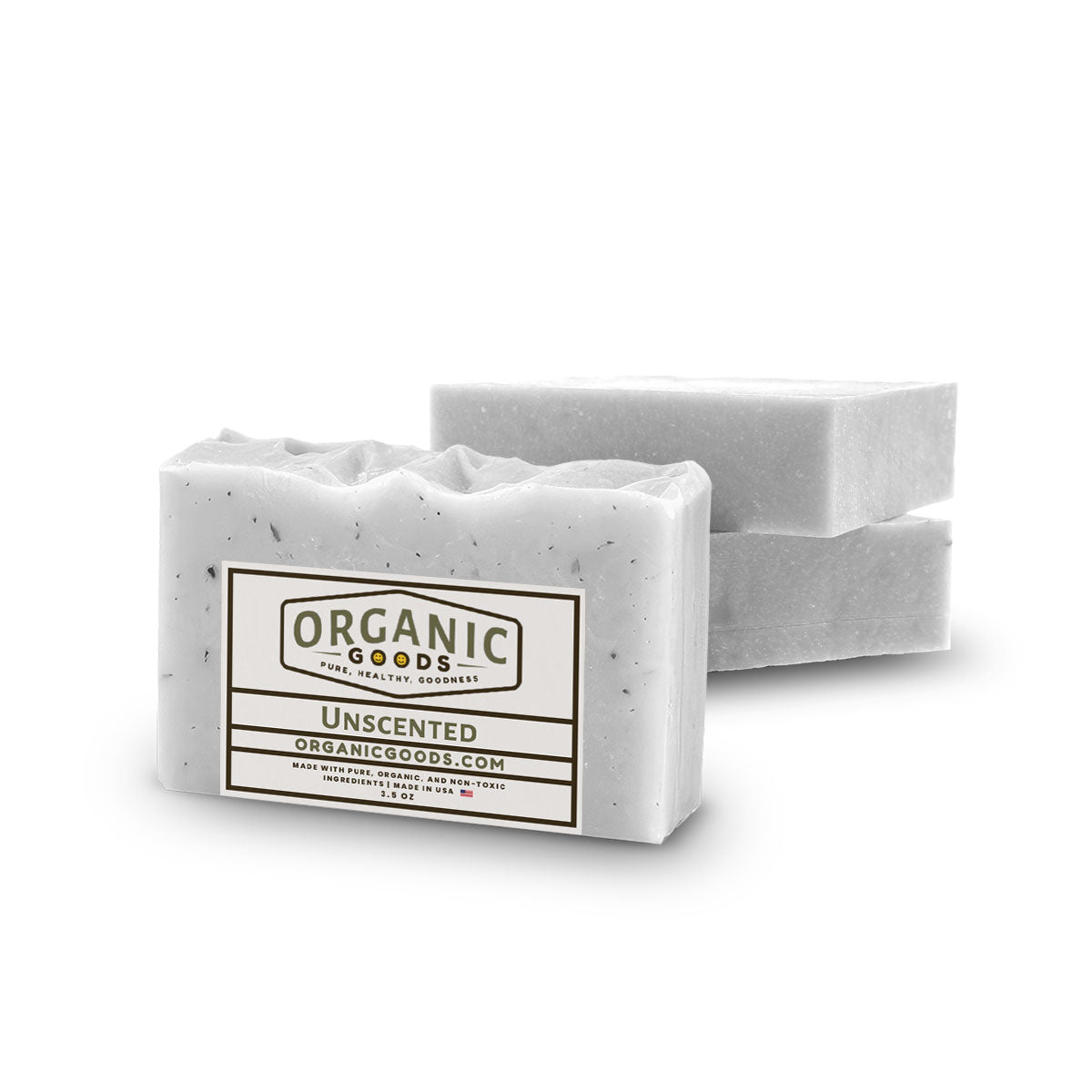 Unscented Scented Organic Bar Soap β 4 oz