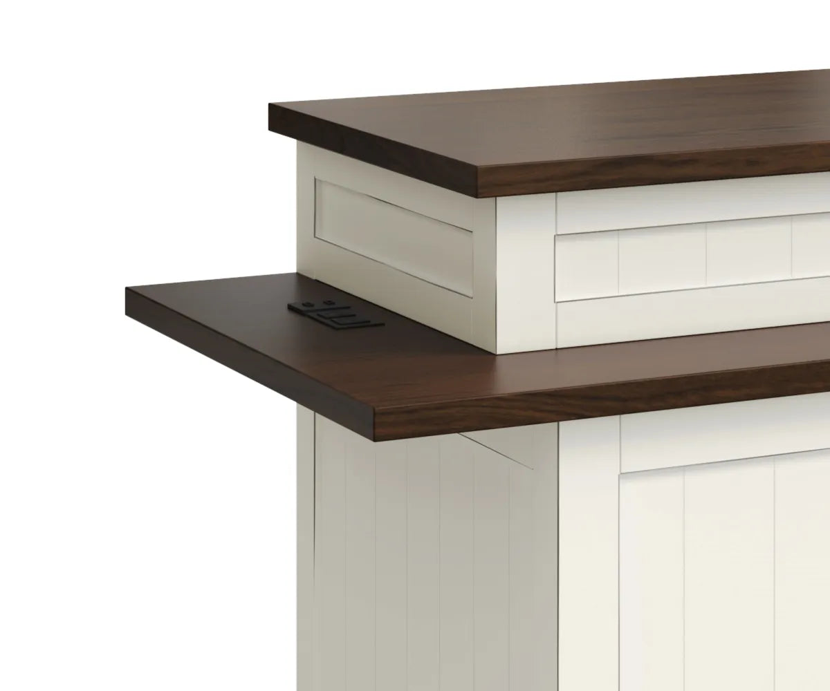 Amish Made Franklin Sofa Counter Table