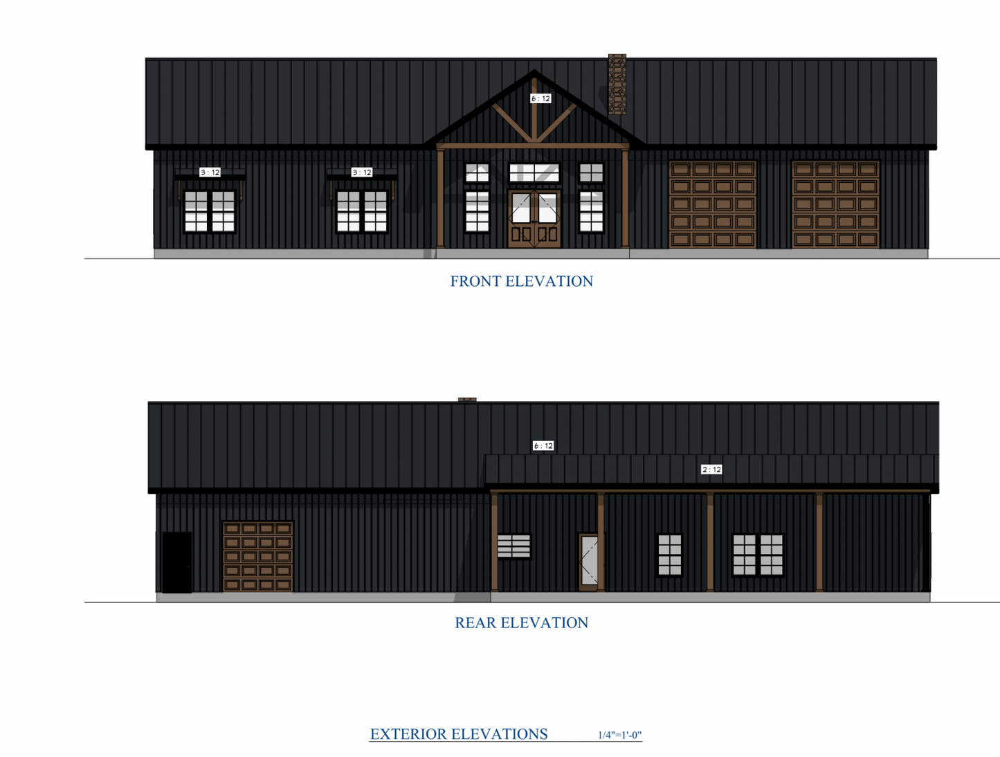 The Black Horse Rancher Steel Barndo House Kit