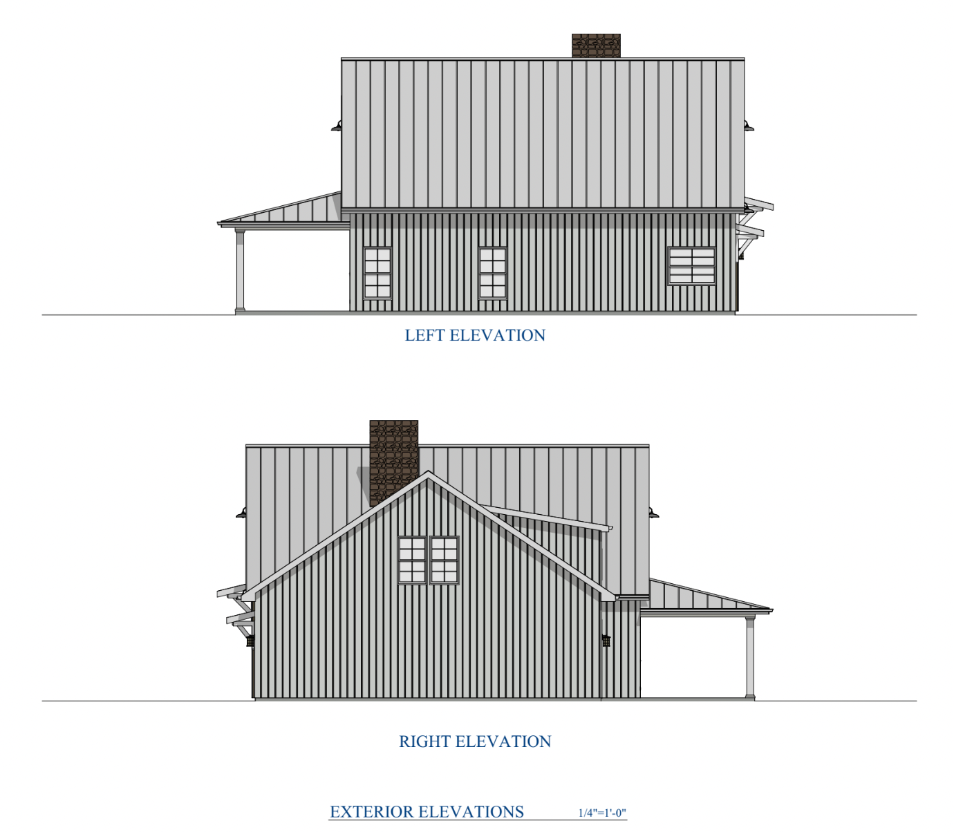 The Black Willow Steel Barndo House Kit