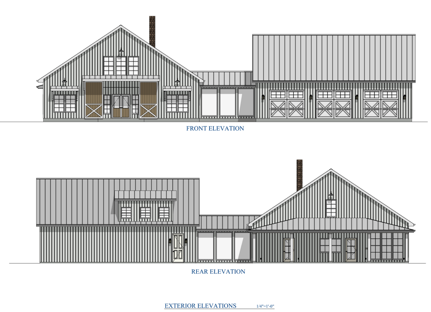 The Black Willow Steel Barndo House Kit