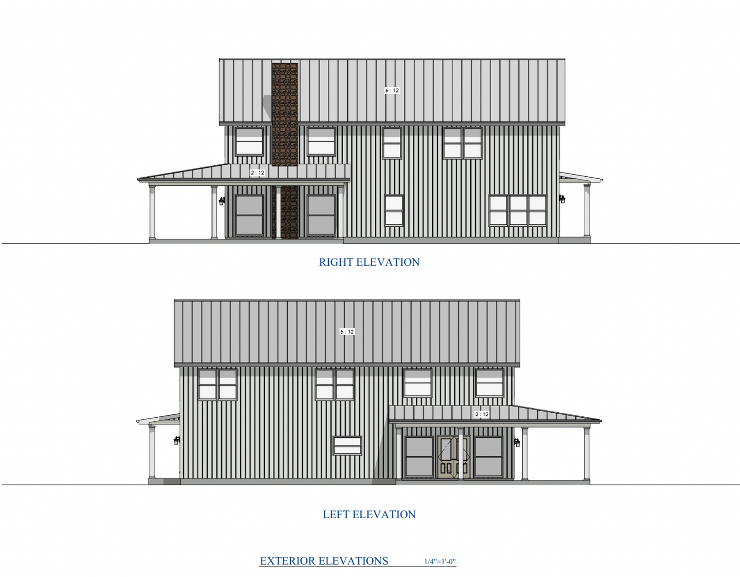 The White Beam Steel Barndo House Kit