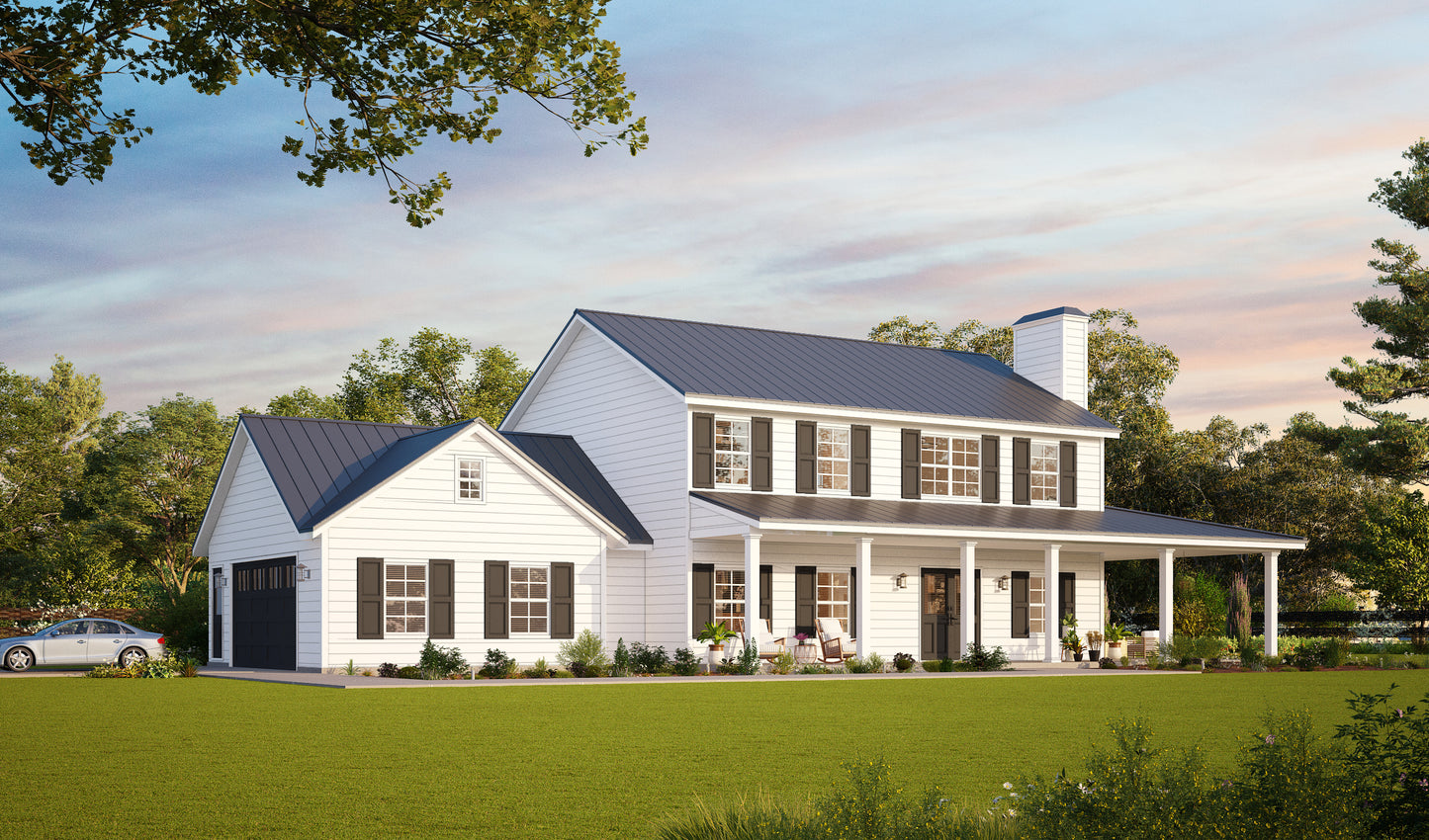 The Harvest Run Steel Barndo House Kit