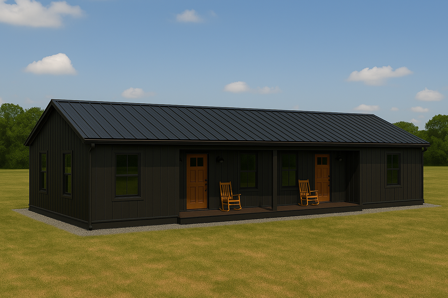 The DUO DUPLEX Cabin (BLACK)