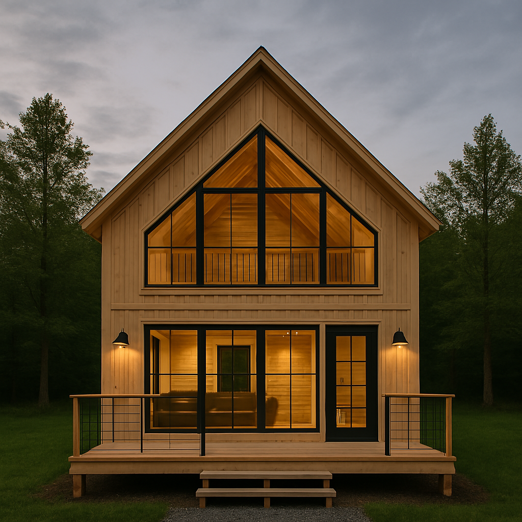 River City Log Home Plan - Log Home Kit – Amish Built Cabins | Modular ...