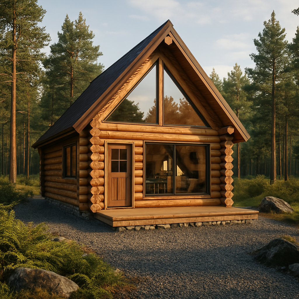 The Runaway Cabin (Offered in 2 bed and 1 bath options)