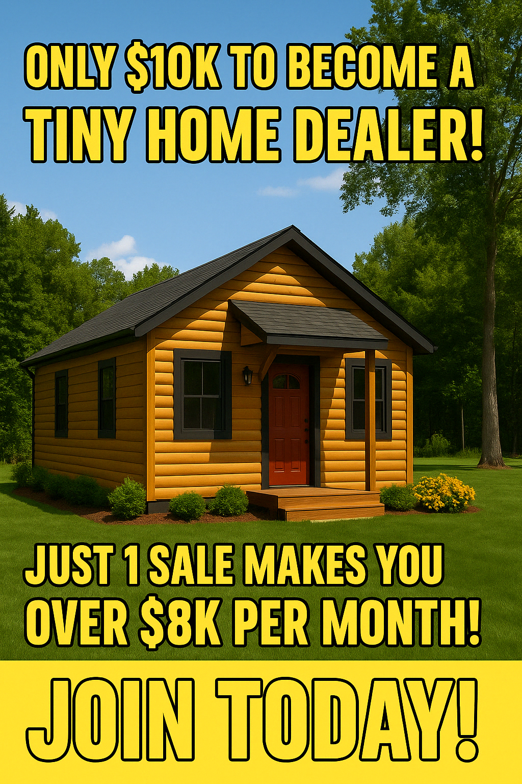 Become A Tiny Home Broker & Cabin Broker