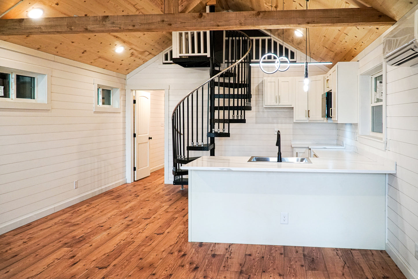 The Black Ninja Modern Amish Built Cabin