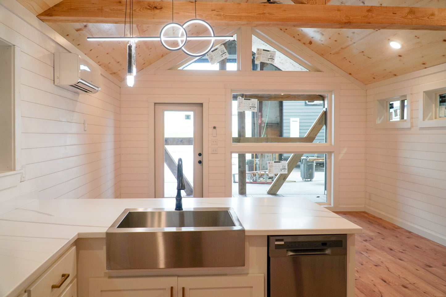 The Black Ninja Modern Amish Built Cabin