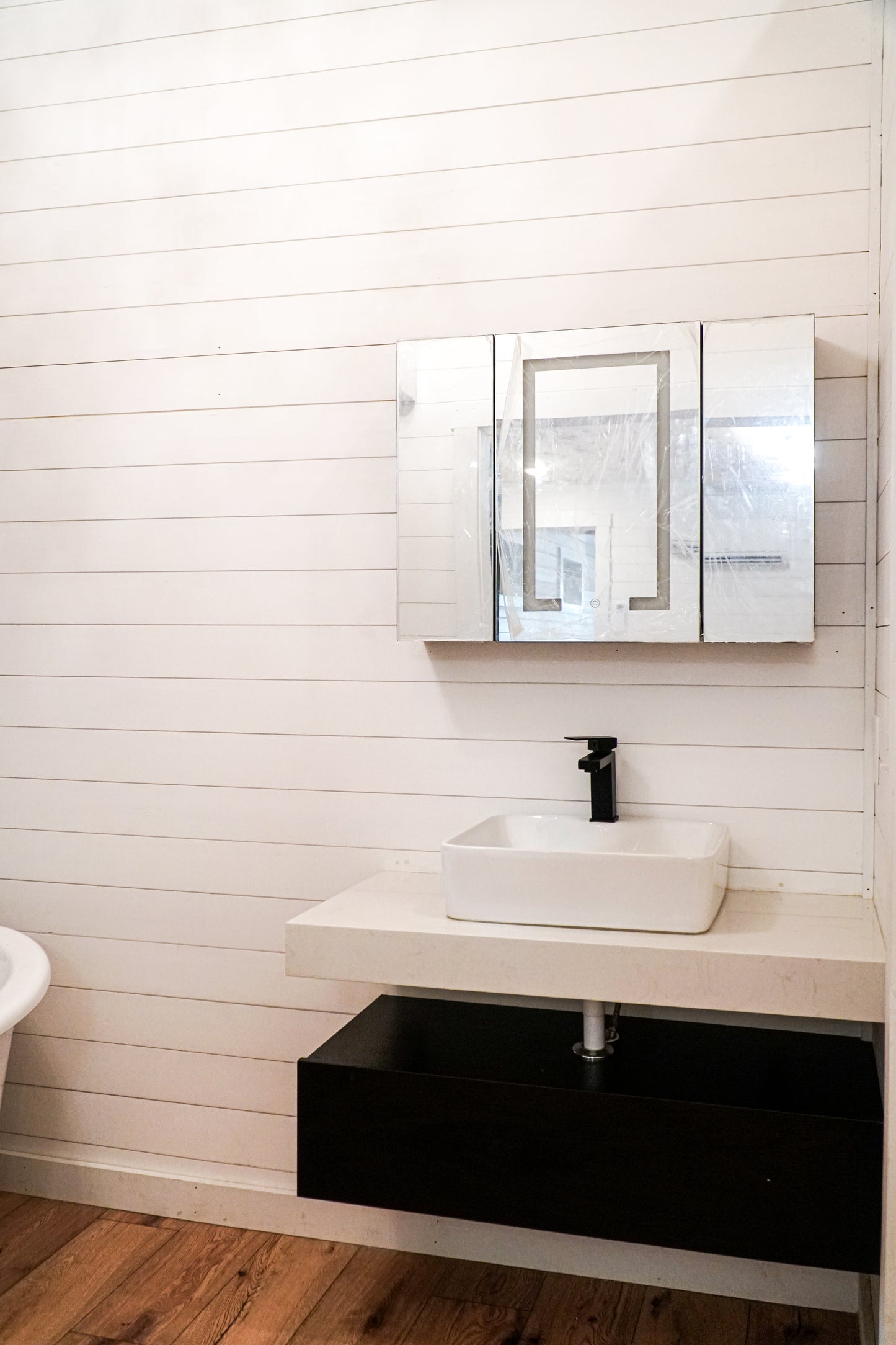 The Black Ninja Modern Amish Built Cabin