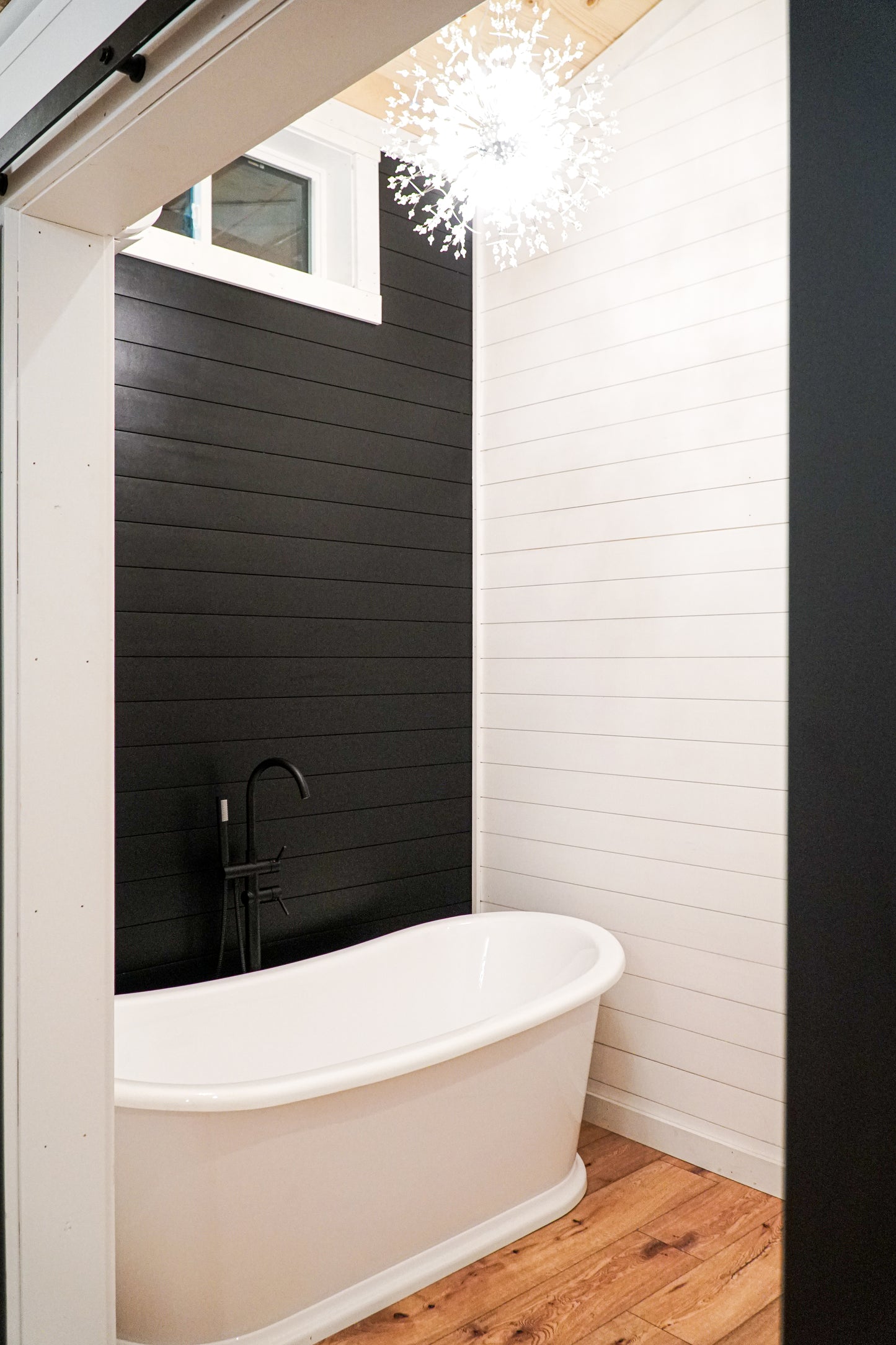 The Black Ninja Modern Amish Built Cabin