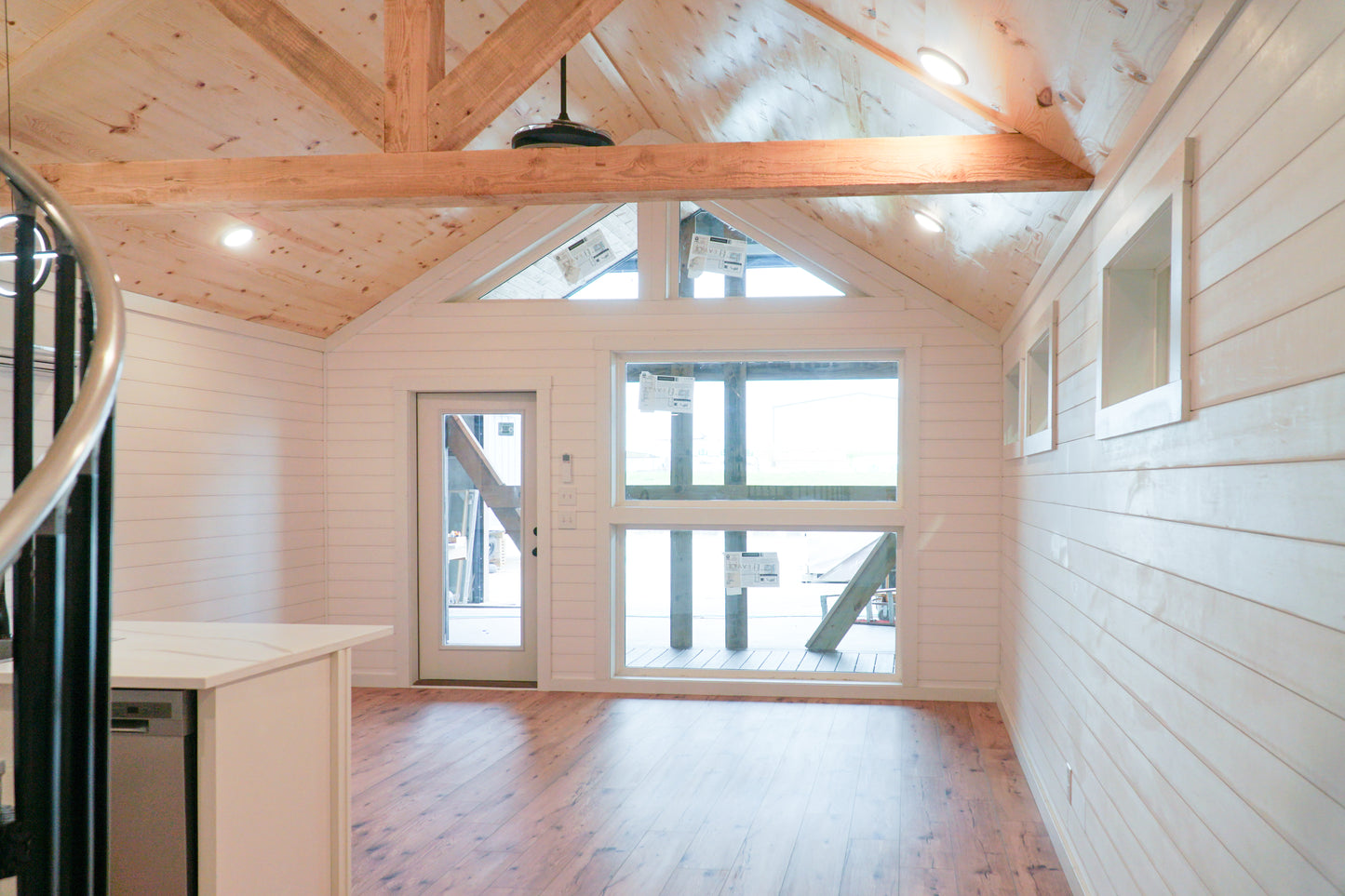 The Black Ninja Modern Amish Built Cabin