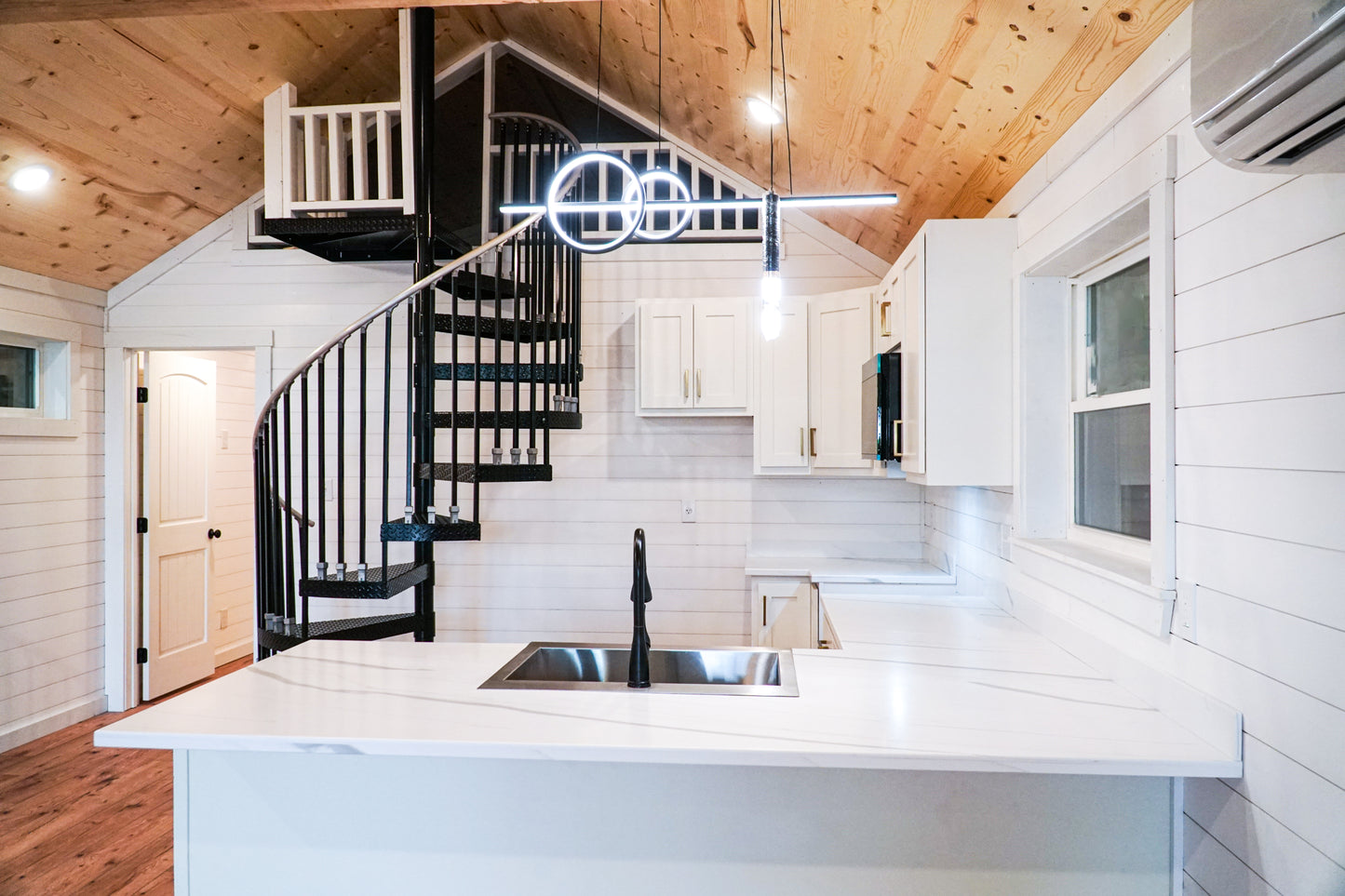 The Black Ninja Modern Amish Built Cabin