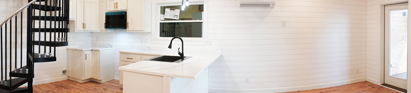 The Black Ninja Modern Amish Built Cabin