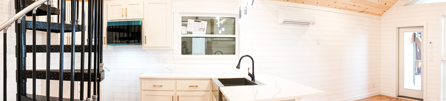 The Black Ninja Modern Amish Built Cabin