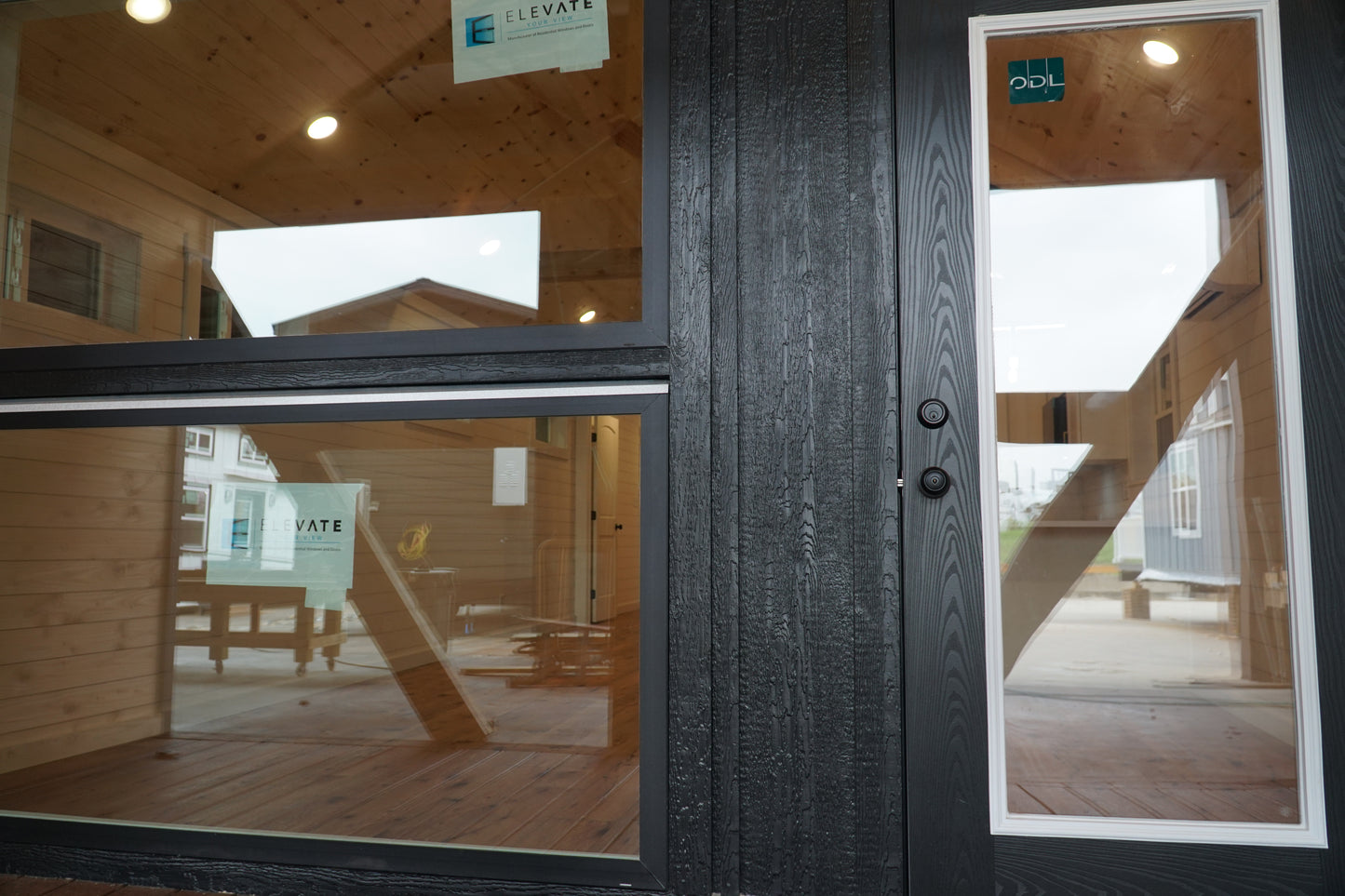 The Black Ninja Modern Amish Built Cabin