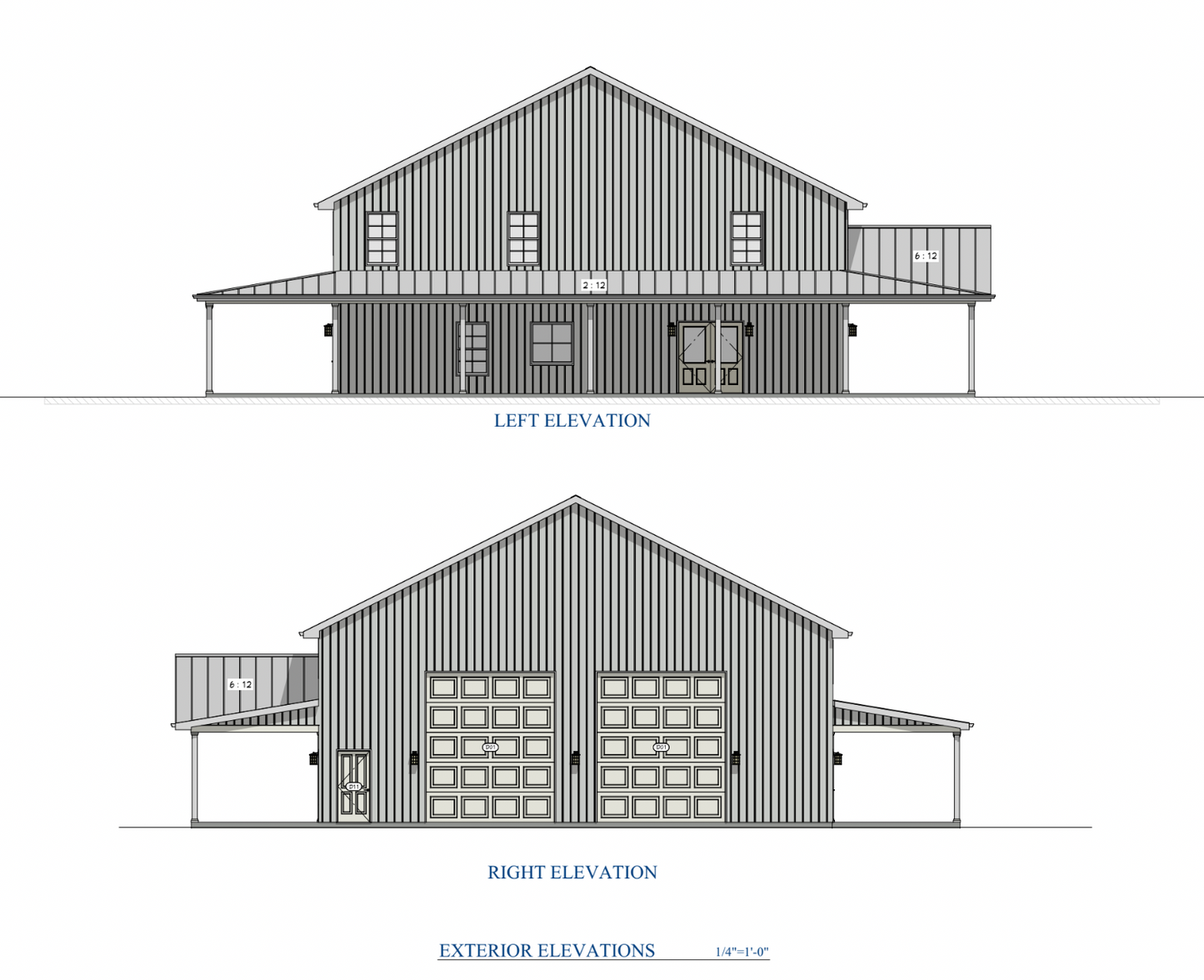 The Blackwood Farmhouse Steel Barndo House Kit
