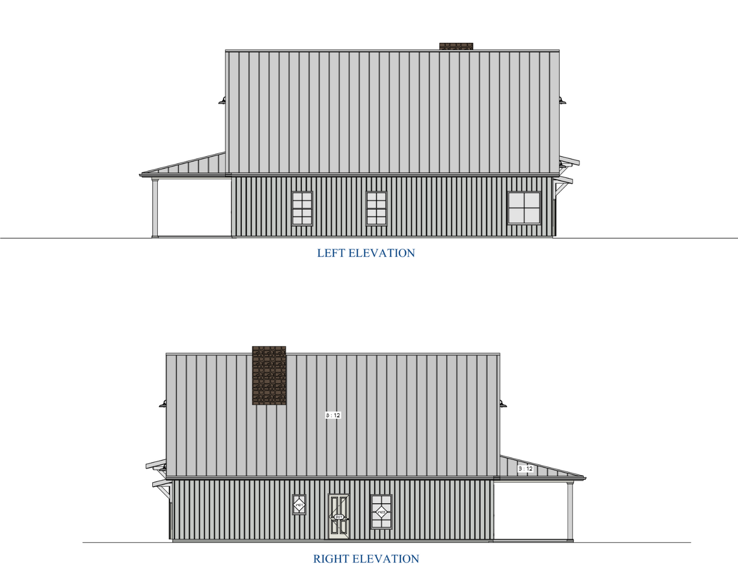 The Black Timber Steel Barndo House Kit