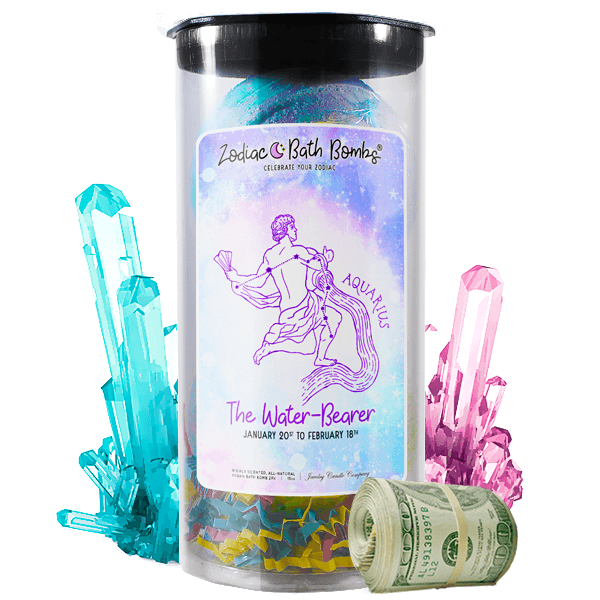 Aquarius Zodiac Cash Bath Bombs – Amish Built Cabins