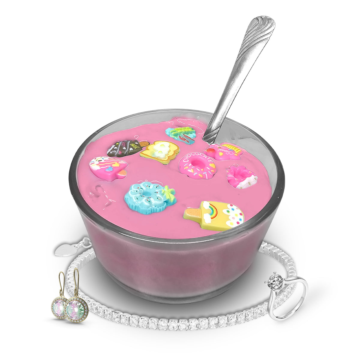 Flirty Little Secret Jewelry Cereal Slime