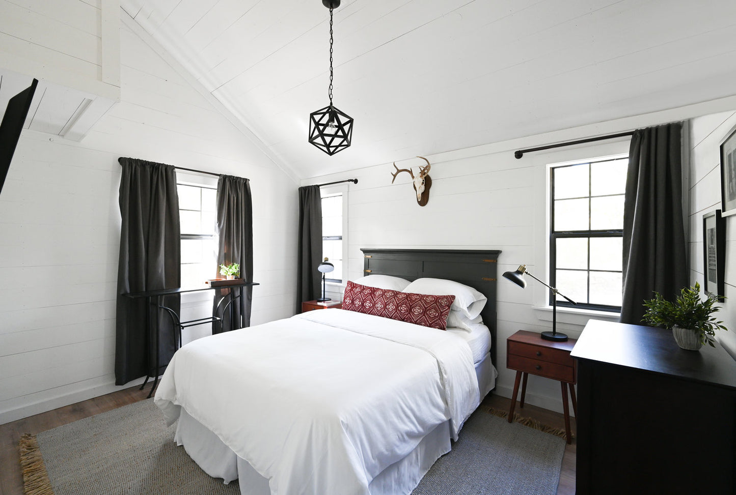 The Black Ninja Modern Amish Built Cabin