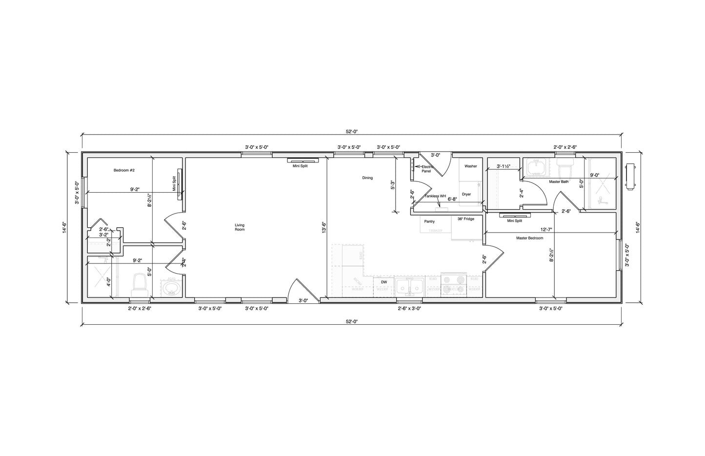 The Smoky Mountain Cabin Series (7 sizes & price points to choose from!)