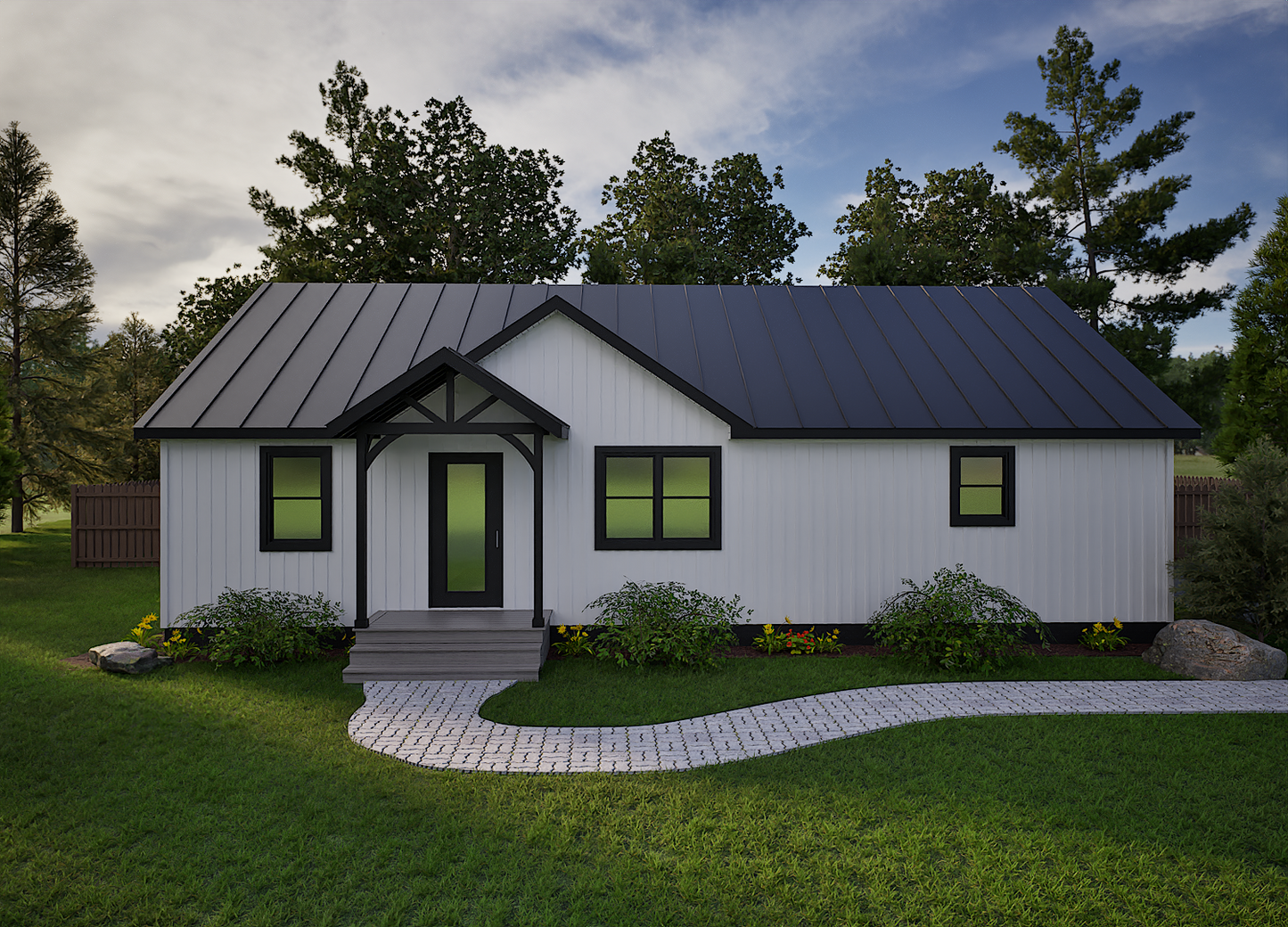 The Timber Farmhouse Cabin (NEW MODEL)