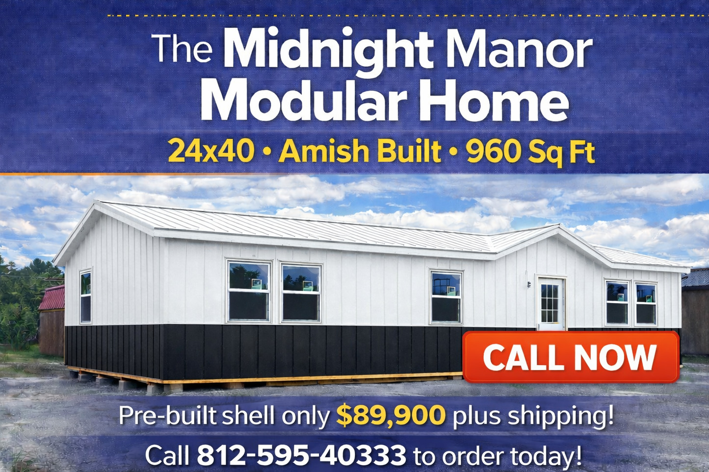 The Midnight Manor Cabin , Pre-Built SHELL