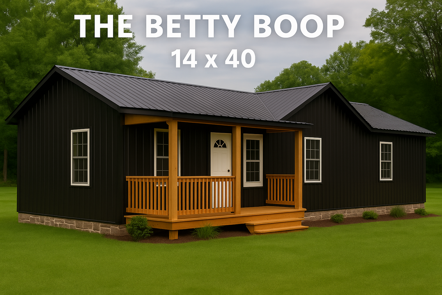 Betty Boop Cabin (Offered in 2 bed and 1 bath options)