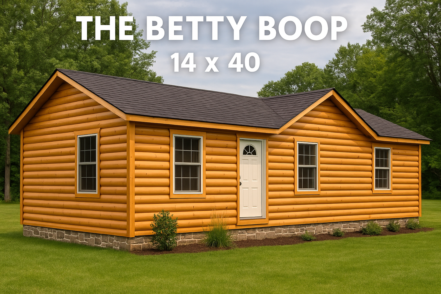 Betty Boop Cabin (Offered in 2 bed and 1 bath options)