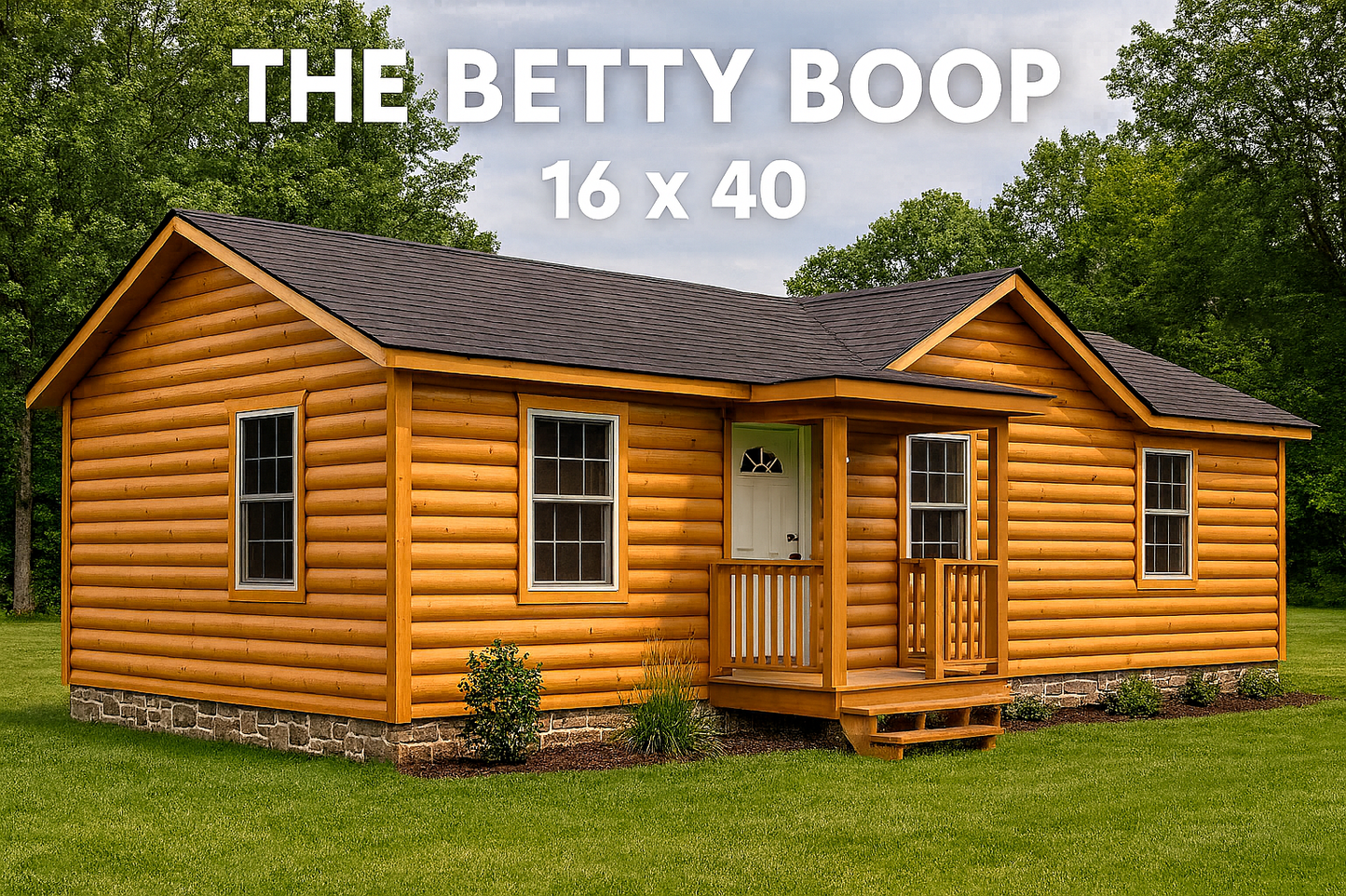 Betty Boop Cabin (Offered in 2 bed and 1 bath options)