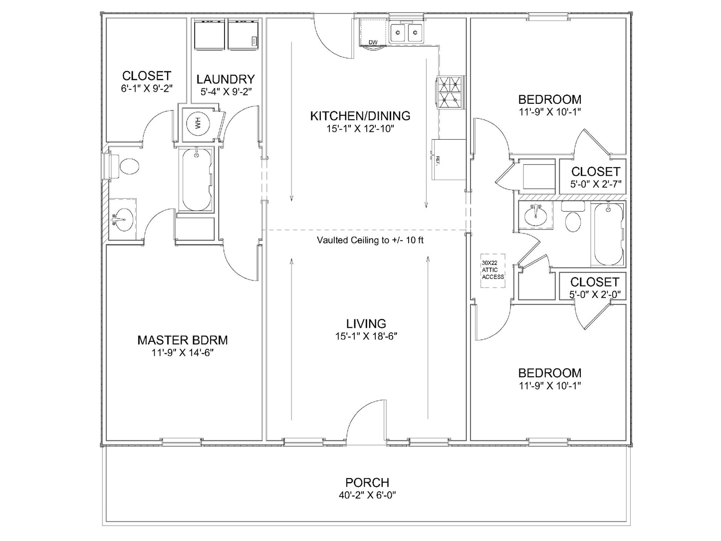 The Cedar Brook Affordable House Kit