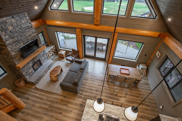 Moose Lodge Cabin Kit (2 sizes offered) - 3 floor plans to choose from.