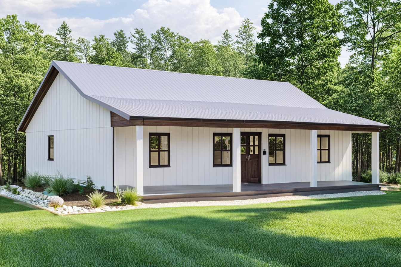 The Orchid Affordable House Kit (3 bed 2 bath) – Amish Built