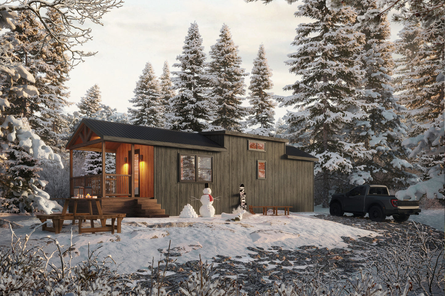 The BEARINGTON RV Park Model (NEW!)