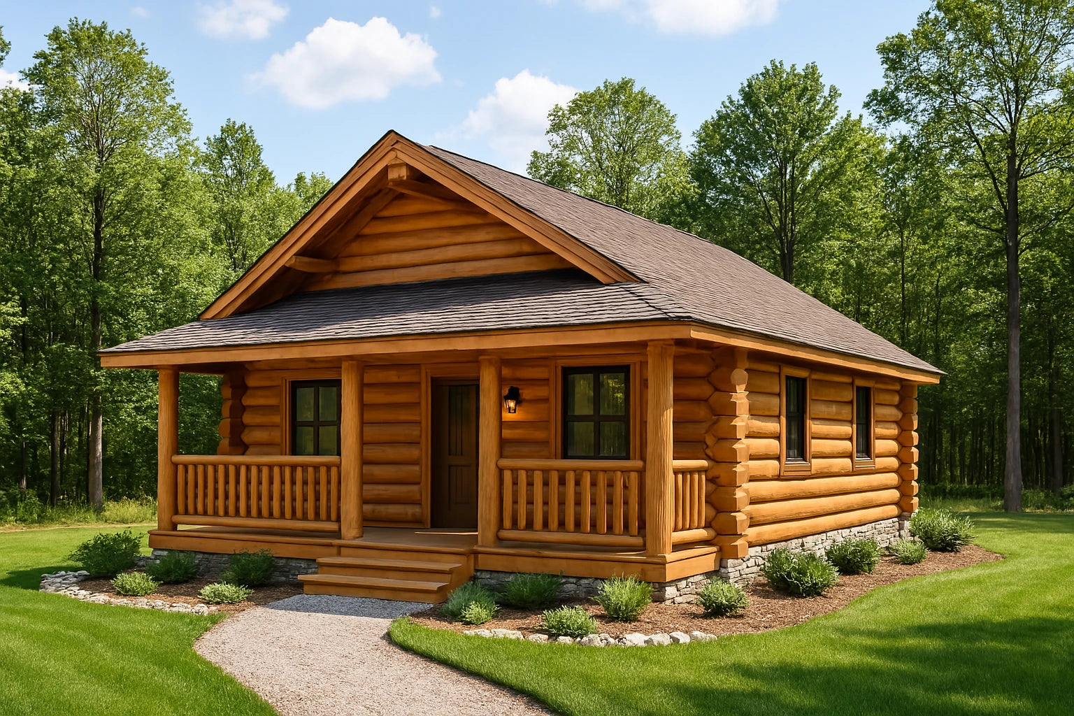 Log Home Plans - Log Cabin Kits – Amish Built Cabins