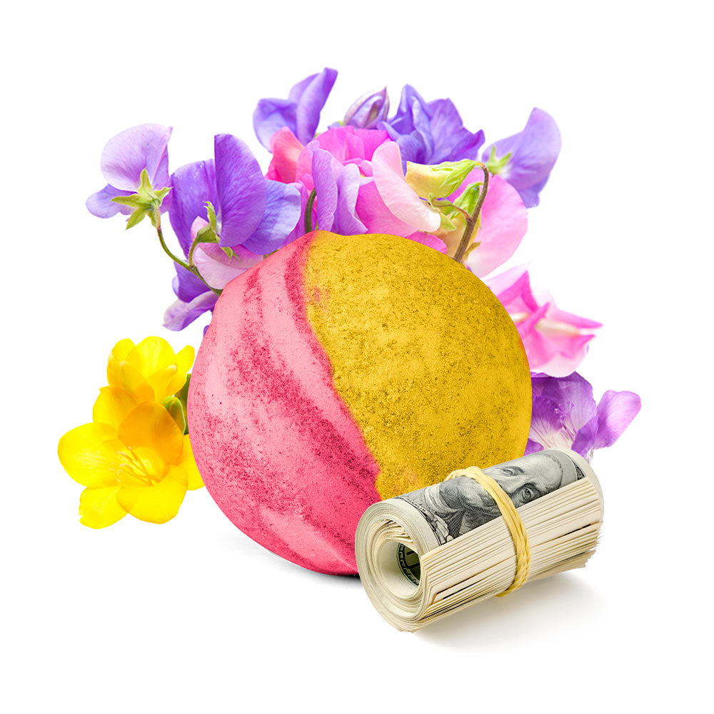 Sweet Pea Cash Bath Bomb