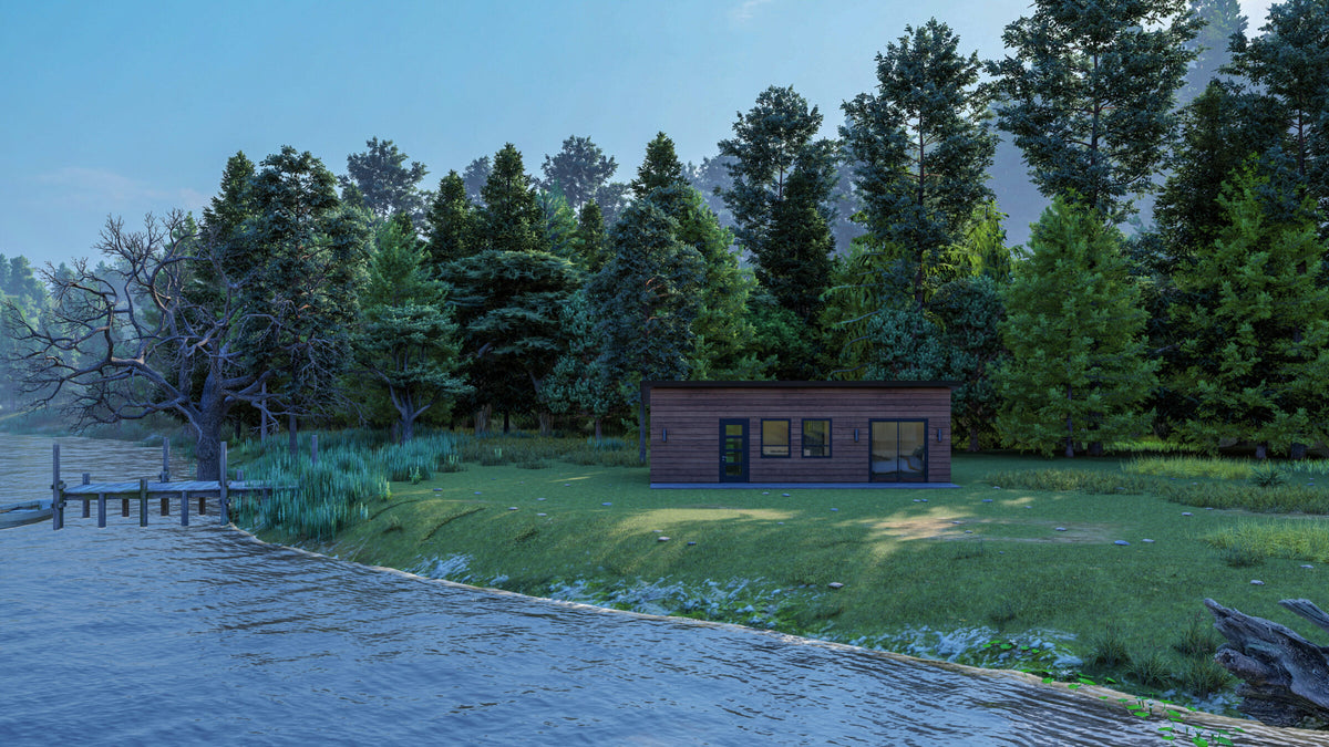 Cedar Grove Steel House Kit