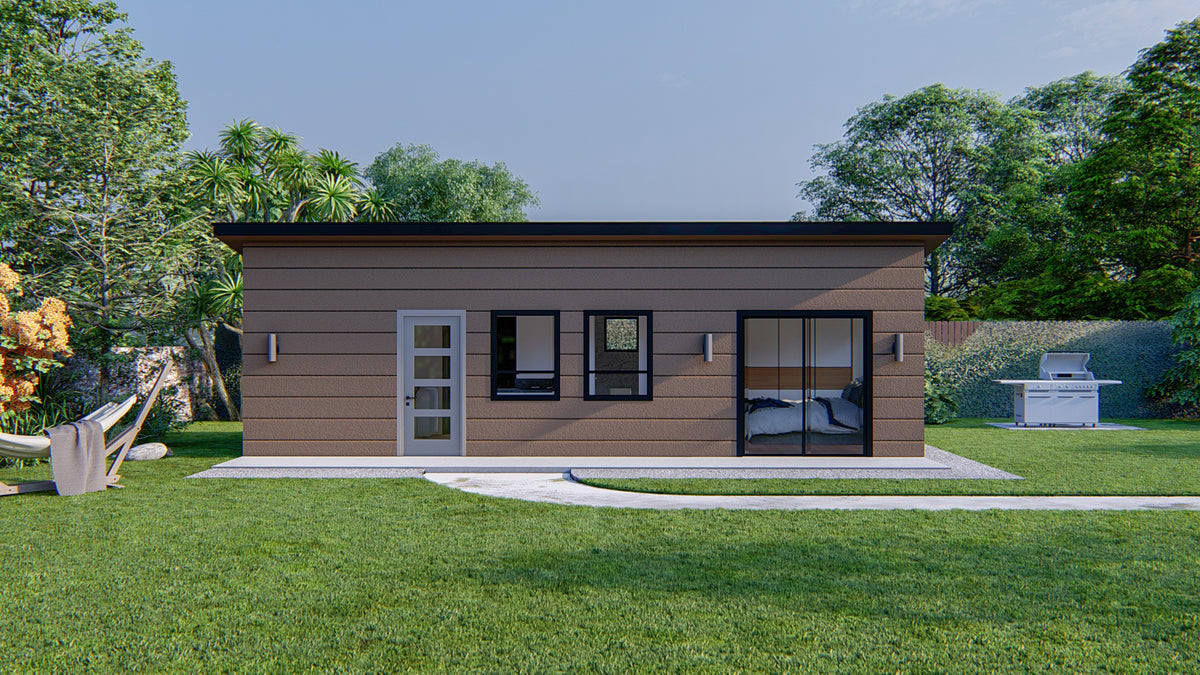 Cedar Grove Steel House Kit