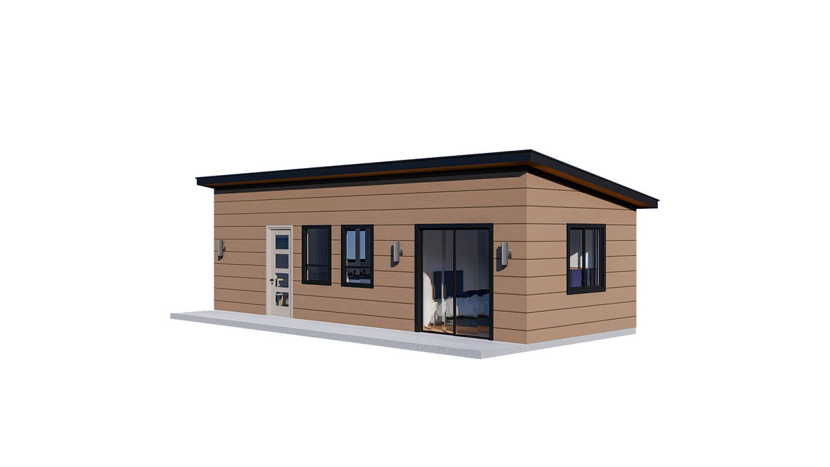 Cedar Grove Steel House Kit