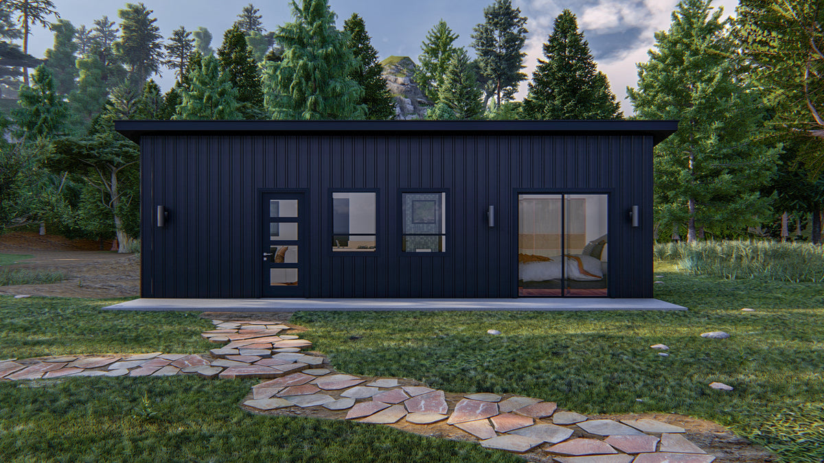 Cedar Grove Steel House Kit