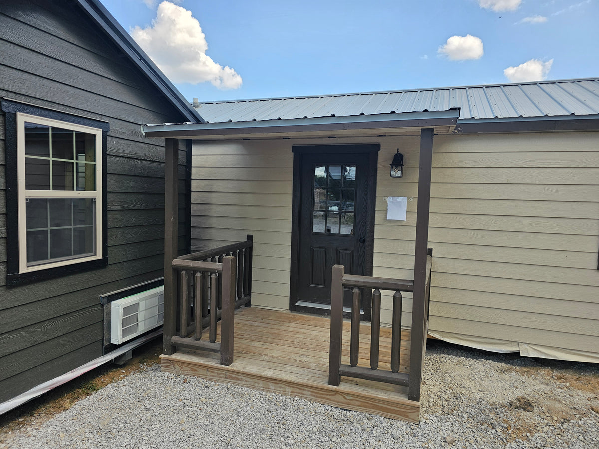 El Poco Loco (2 Bed 1 Bath) 12 by 48 – Amish Built Cabins | Modular ...