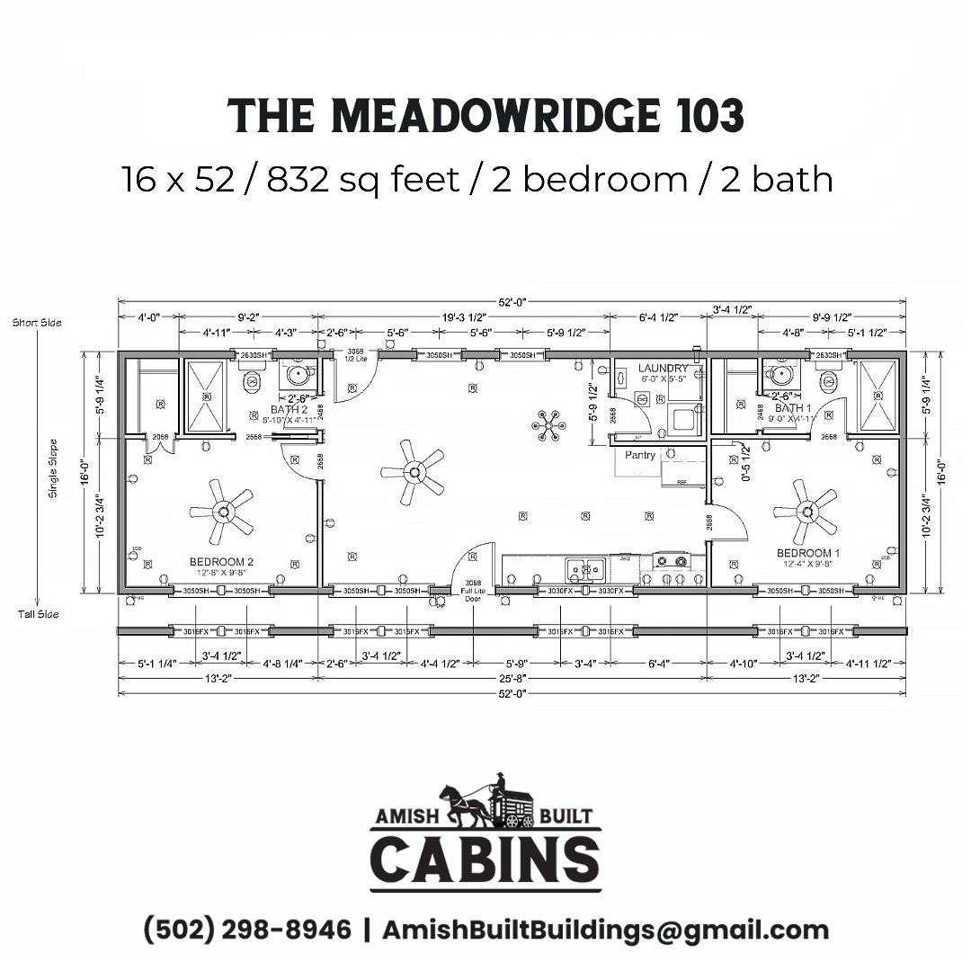 The Meadow Ridge ADU Cabin Series ( UTAH PRICING )