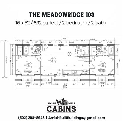 The Meadow Ridge ADU Cabin Series ( ALASKA PRICING )