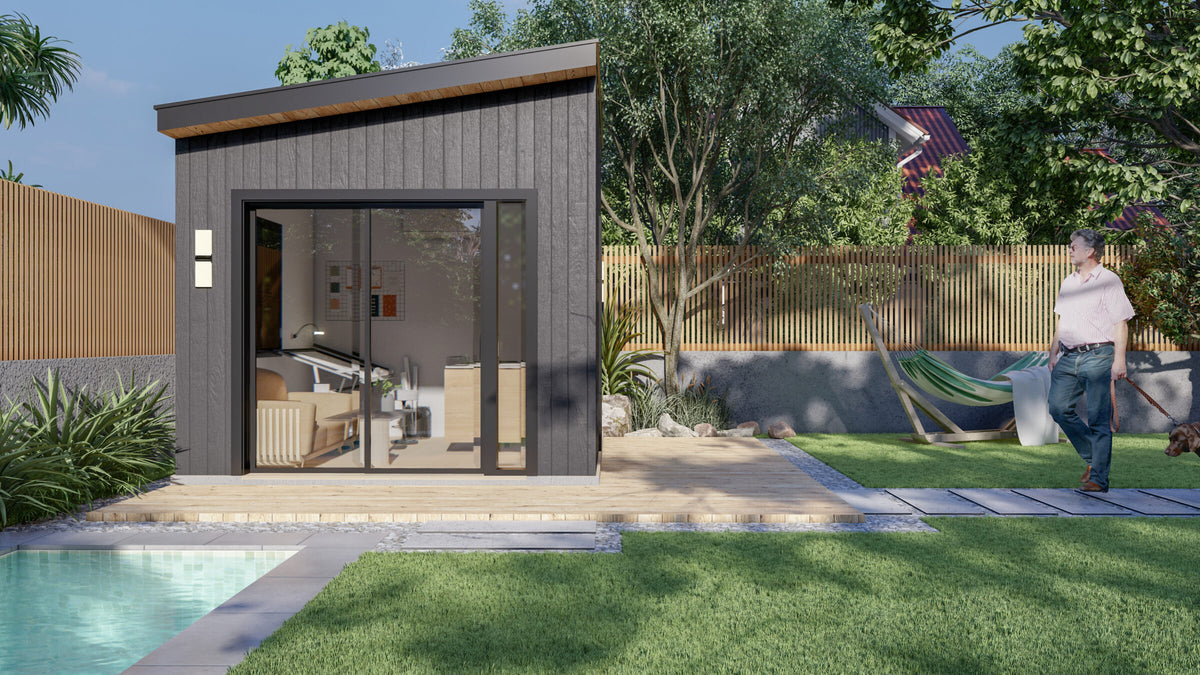 The Sunset Cove Steel House Kit