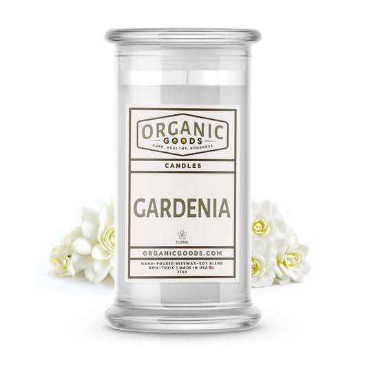 Gardenia Essential Oil Organic Candles