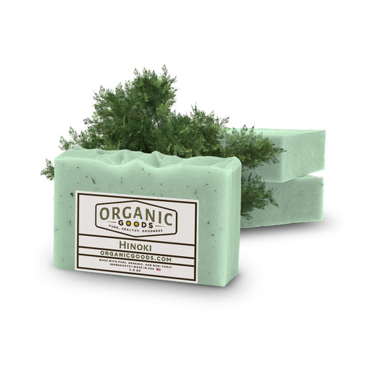 Hinoki Scented Organic Bar Soap – 4 oz
